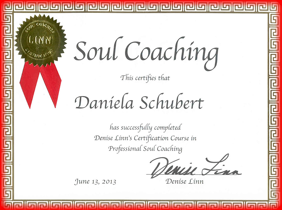 06/2013, Teilnahme am SoulCoaching® Seminar der amerikanischen Feng Shui Beraterin Denise Linn auf Summerhill Ranch in California, USA